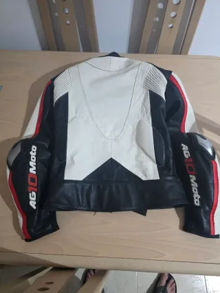Chaqueta de Moto de Cuero