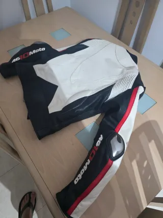 Chaqueta de Moto de Cuero