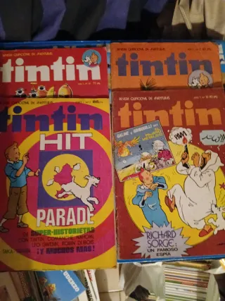 LOTE 19 + 6 TINTIN