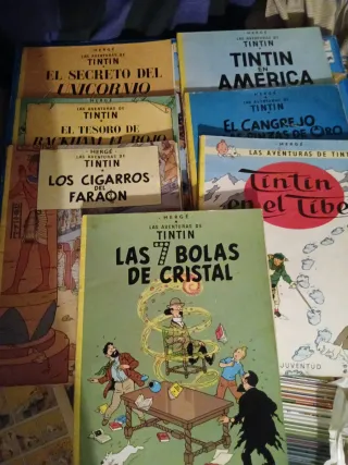 LOTE 19 + 6 TINTIN