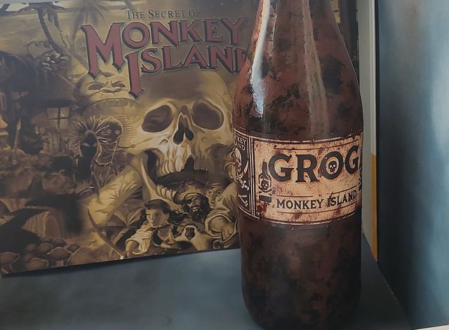 Bottiglia Grog Monkey Island