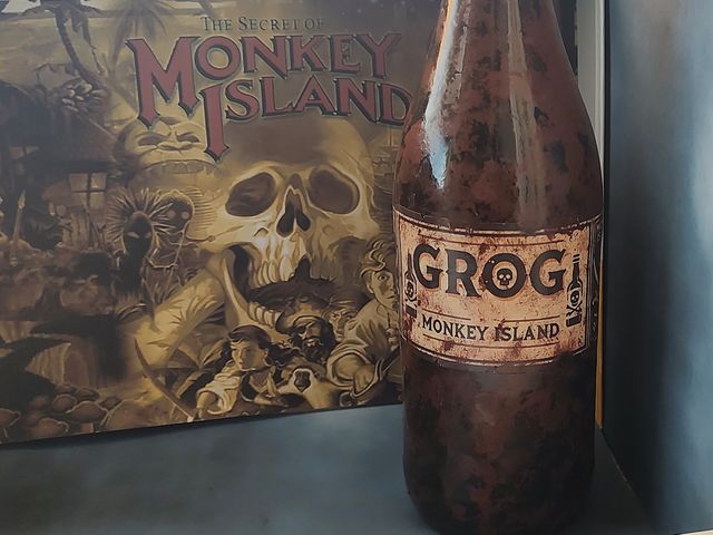 Bottiglia Grog Monkey Island