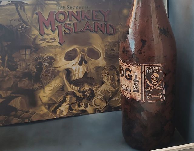 Bottiglia Grog Monkey Island