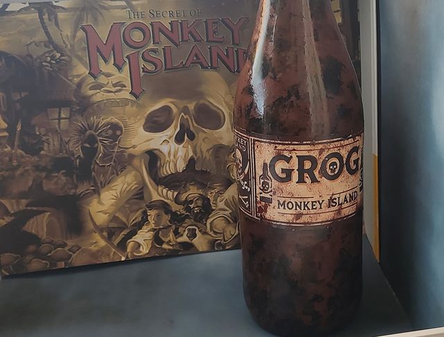 Bottiglia Grog Monkey Island
