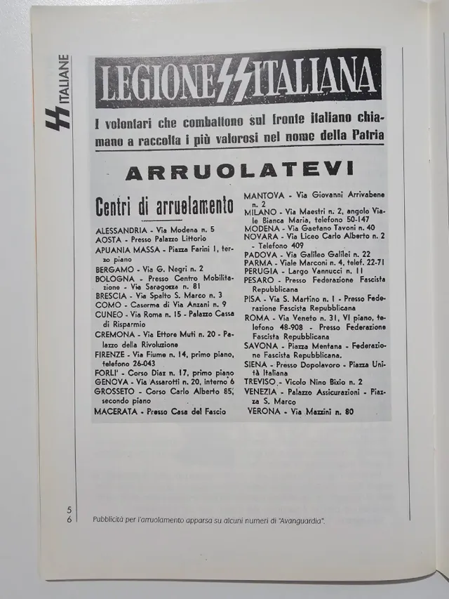 SS italiane di Ernesto Zucconi