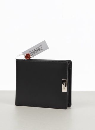 Cartera Piel Noble Negra