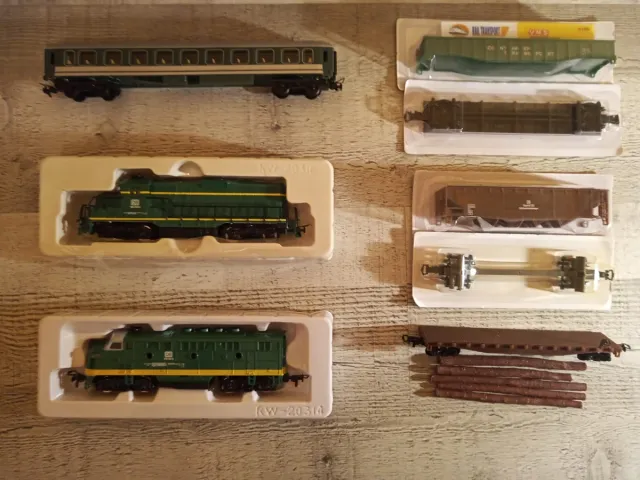 Maqueta Tren DB Verde y Amarilla