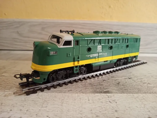 Maqueta Tren DB Verde y Amarilla