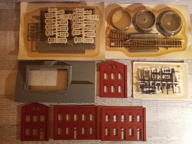 Maqueta Tren DB Verde y Amarilla