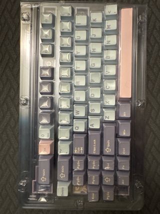 126 Teclas de teclado mecánico de material PBT