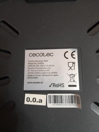 Freidora aire Cecotec