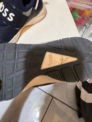 Scarpe Hugo Boss blu numero 30