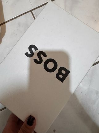 Scarpe Hugo Boss blu numero 30