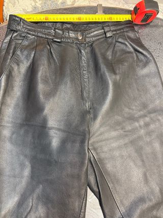 Pantaloni in vera pelle uomo vintage
