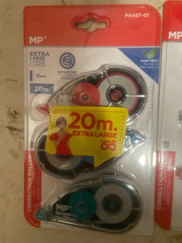 Pack 3 Rollers Corrector MP + Pack 3 Cintas extras