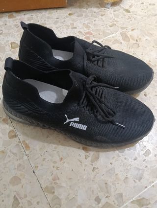 Zapatos Puma Mujer Negros