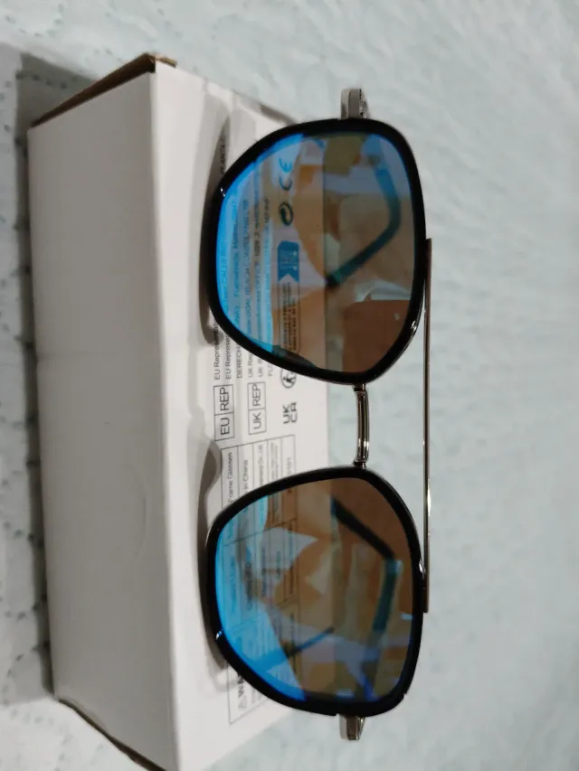 Gafas de sol unisex geométricas