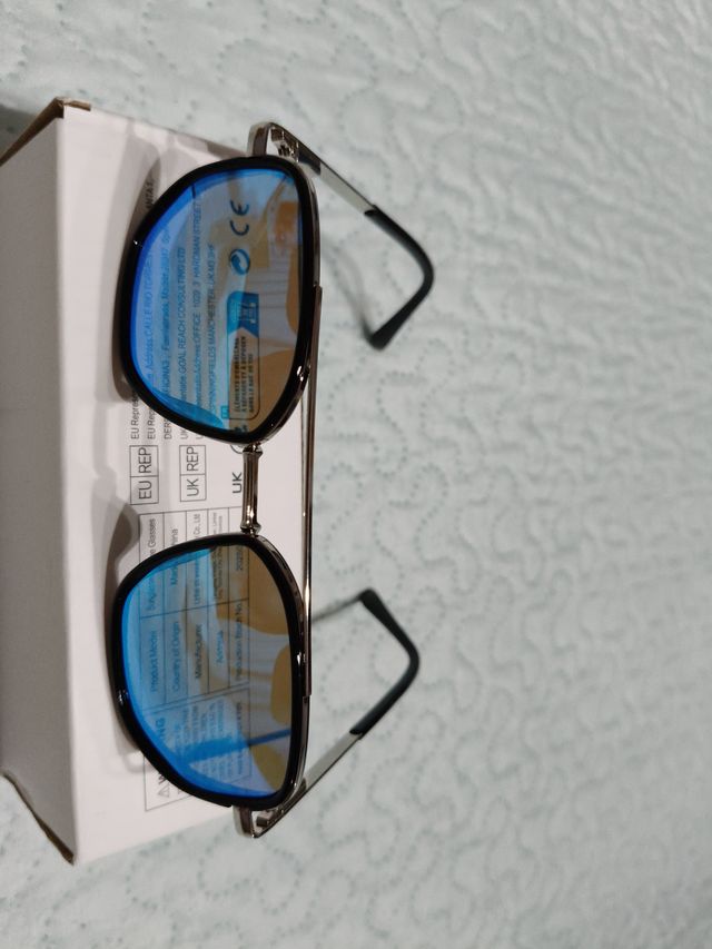 Gafas de sol unisex geométricas