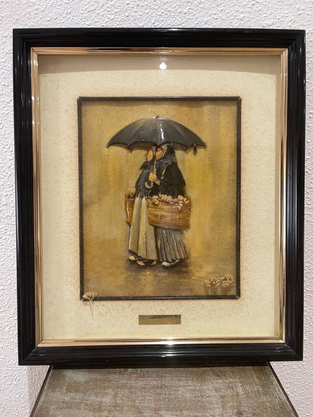 Conjunto 2 Cuadros Antiguos Menorca