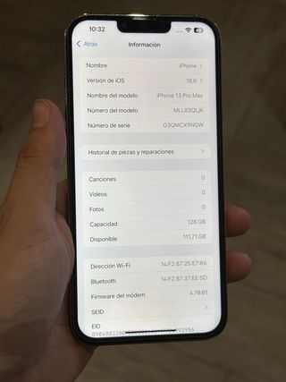 iPhone 13 Pro Max 128GB Dorado