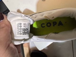 Scarpe calcio Adidas bambino bianche