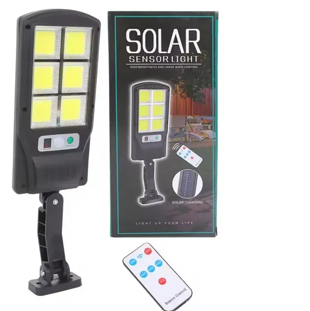 Lámpara solar pared con sensor, NUEVO