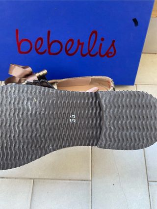 Scarpe bambina Beberlis tg 36 pari al nuovo 