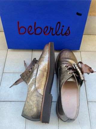 Scarpe bambina Beberlis tg 36 pari al nuovo 