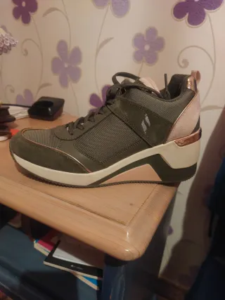 Scarpe Skechers donna verdi e rosa