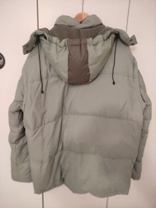 Anorak verde plumífero