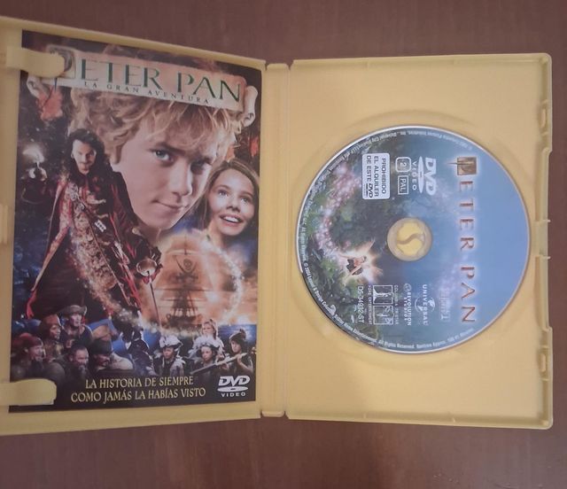 DVD Peter Pan La Gran Aventura