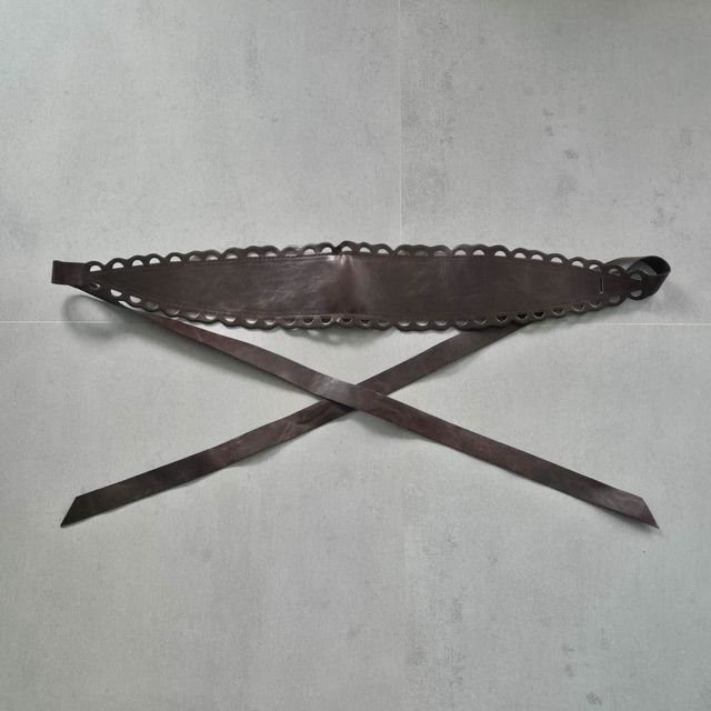 Morgan - Cinturón fajín con borde calado