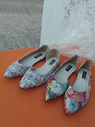 2 Zapatos Planos Mujer