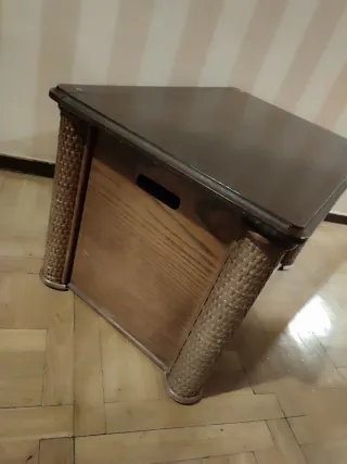 Baúl antiguo de madera