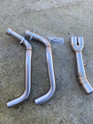 Colectores yamaha mt07