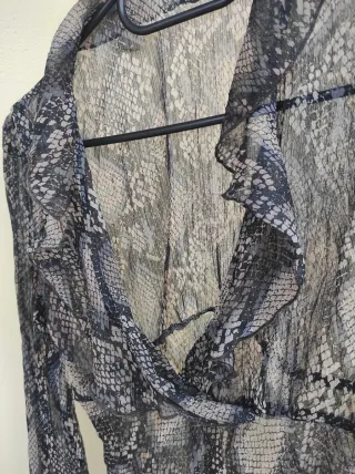 Camicia donna fantasia pitone tg 44 Gonna foderata