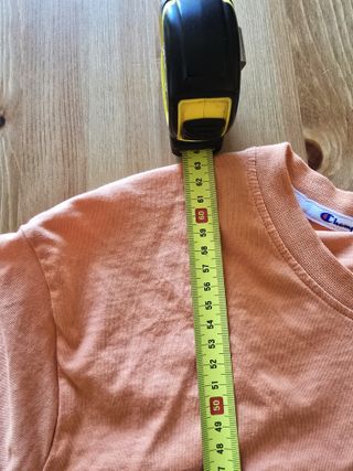 Champion T-shirt ragazzo XL Arancione pesca