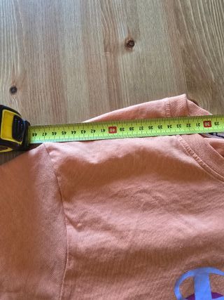 Champion T-shirt ragazzo XL Arancione pesca