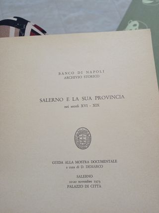 Salerno e la sua provincia nei sec XVI -XIX