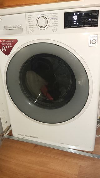 Secadora LG averiada bomba de calor