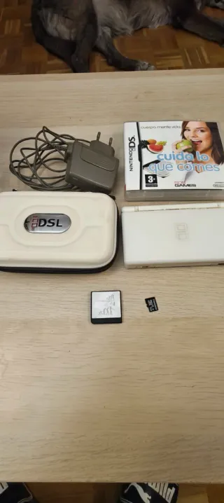 Lote Nintendo DS Lite Blanca + Juego + micro sd