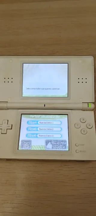 Lote Nintendo DS Lite Blanca + Juego + micro sd