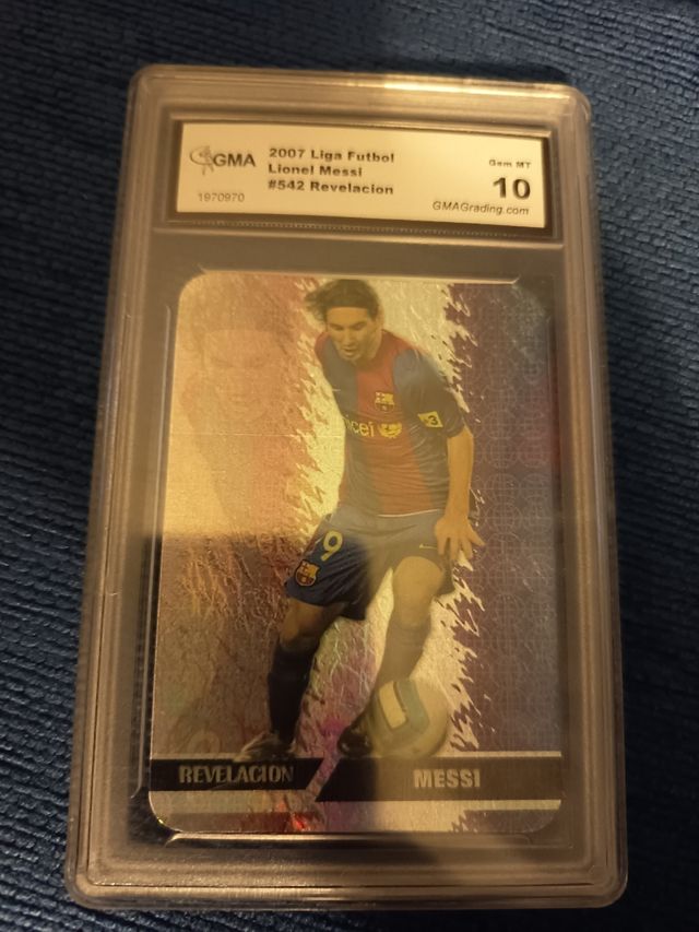 Messi 2007 Liga Futbol Revelacion GMA 10 refractor