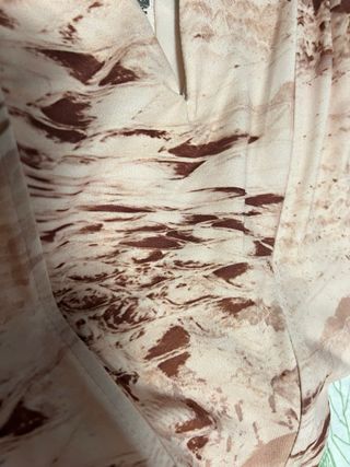Top Corset Bershka Talla M Estampado