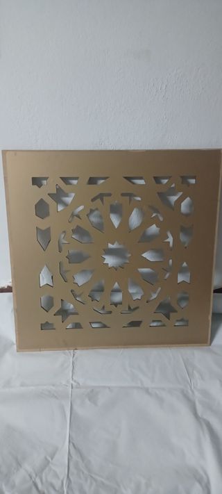 Celosía decorativa árabe