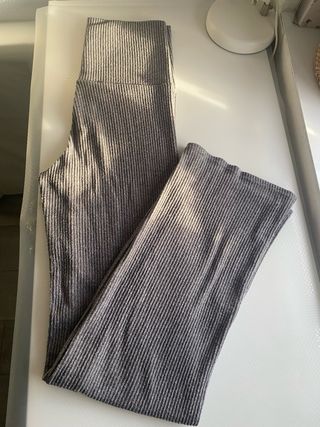 Mallas acanaladas H&M grises