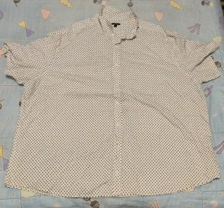 Camisa Manga Corta Talla Grande 6XL