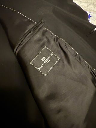 Traje Novio Levita Talla 60 Negro