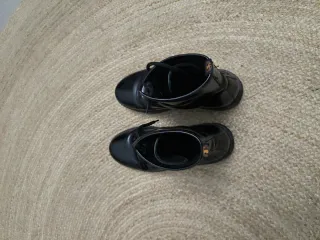 Botas Coronel Tapioca tipo Martens Negras