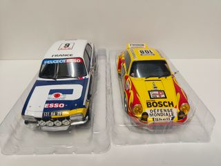 Coches 1:18 Peugeot Porsche altaya